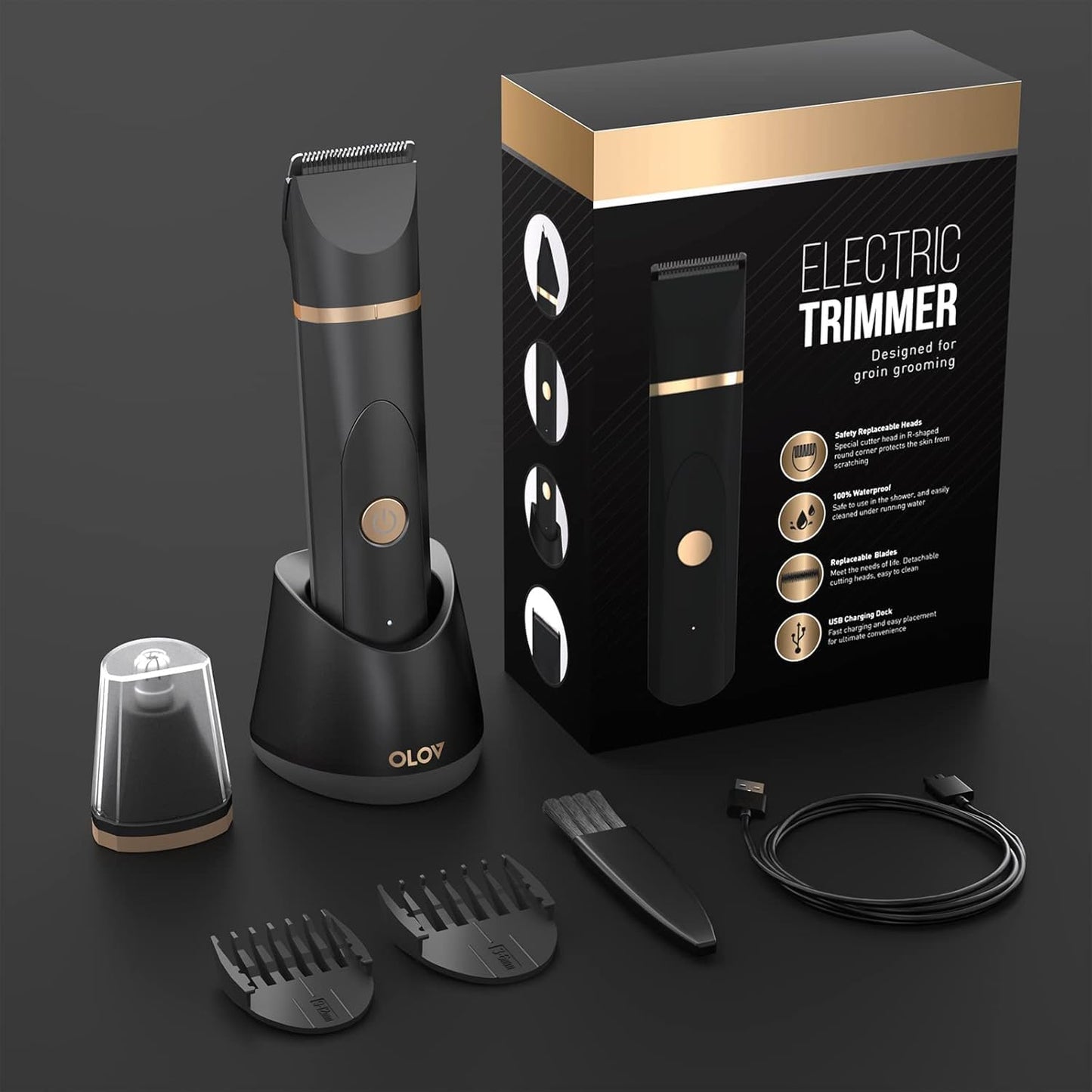 Electric Body Hair Trimme