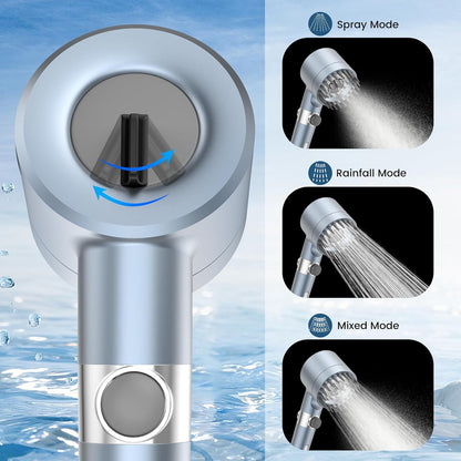 3 Modes Shower Head